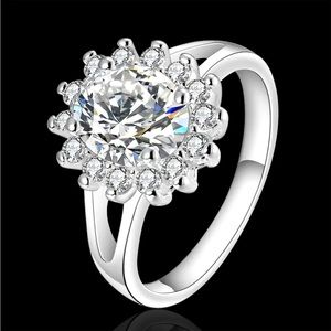 Moissanite Diamond! 925 Sterling Silver size7 READ INFO IN PHOTOS